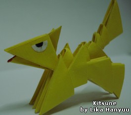 kitsune Block Folding