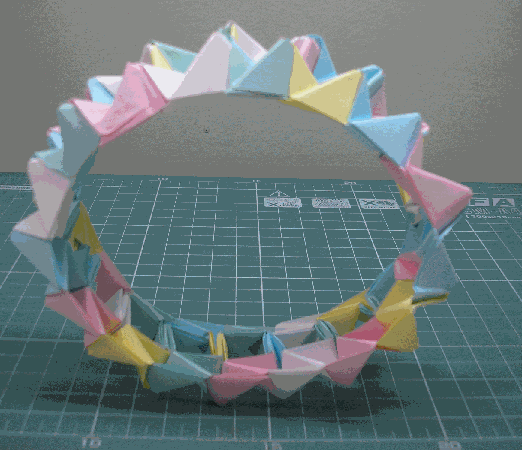 origami animado